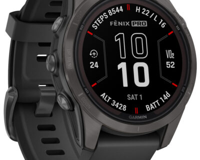 Garmin FENIX® 7S PRO - SAPPHIRE SOLAR 42mm EDITION - GPS Multisport Smartwatch<span> - </span>schwarz